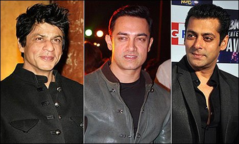 ساجد ناڈیاوالا کی فلم میں بالی ووڈ کے خانز ایک ساتھ نظر آئینگے