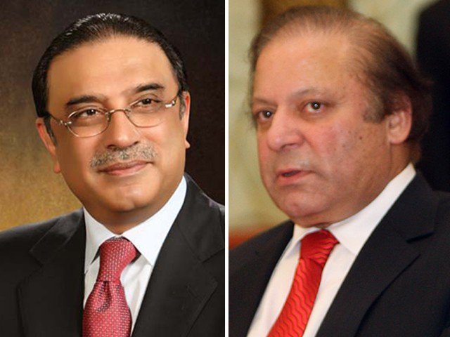 Nawaz Sharif And Asif Ali Zardari