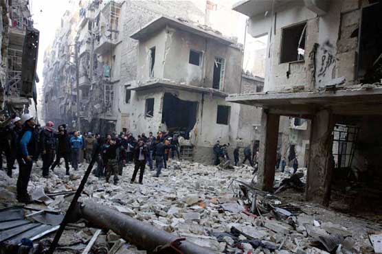 حلب : باغیوں کے راکٹ حملے میں 4 بچوں سمیت 7 شہری جاں‌ بحق