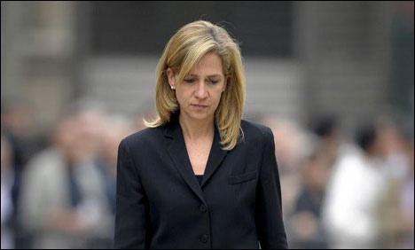 ہسپانوی شہزادی ملزمہ کی حیثیت سے عدالت میں حاضر ہوں گی