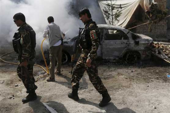 افغانستان: فوجی چھاؤنی کے گیٹ پر خودکش دھماکہ، 18 افراد جاں بحق