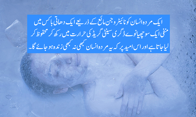 کرائی اونکس Cryonics