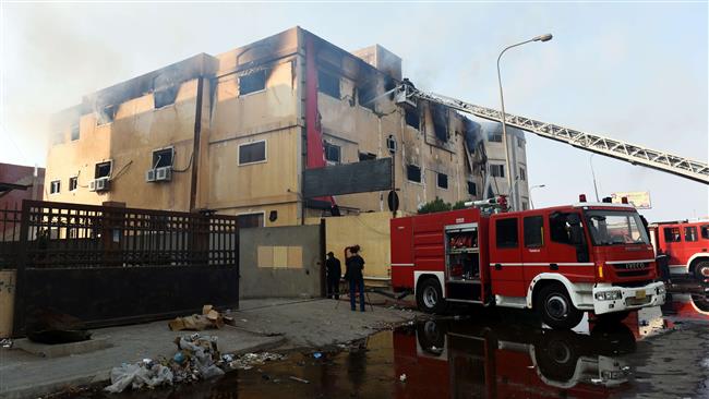 مصر کی فیکٹری میں آگ لگنے سے 25 افراد ہلاک، متعدد زخمی
