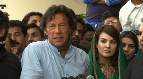 Imran Khan and Ryham Khan