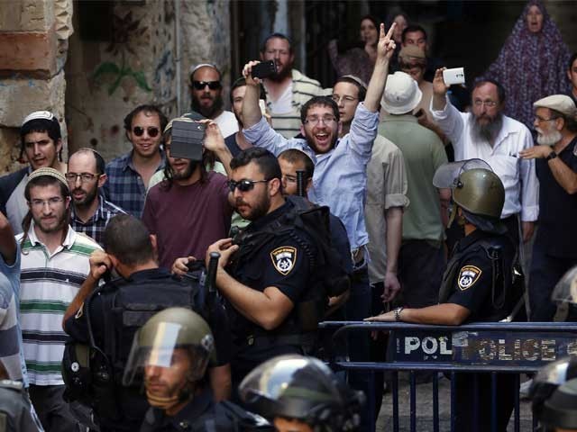 انتہا پسند یہودیوں کے مسجد اقصی میں داخلے پر جھڑپ، متعدد افراد زخمی