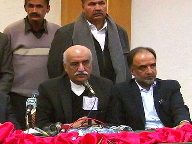 کمیشن کی رپورٹ تسلیم ہے مگر انتخابات میں دھاندلی سے متعلق اپنے مؤقف پر قائم ہیں، خورشید شاہ