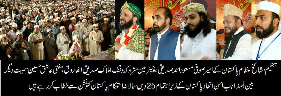 ضرب عضب اور نیشنل ایکشن پلان کو پایہ تکمیل تک پہنچایا جائے۔ صوفی مسعود احمد صدیقی