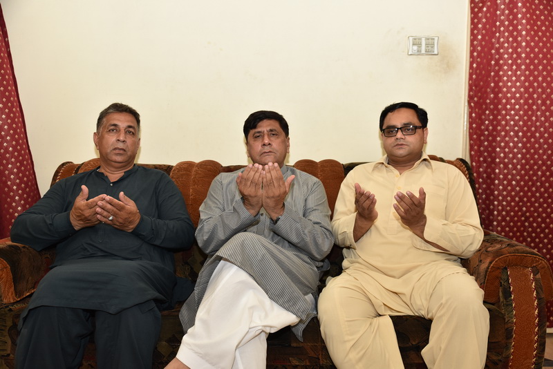 ملک شکیل الرحمن خاں کی میاں عرفان صدیق کے والد کی وفات پر اظہار تعزیت