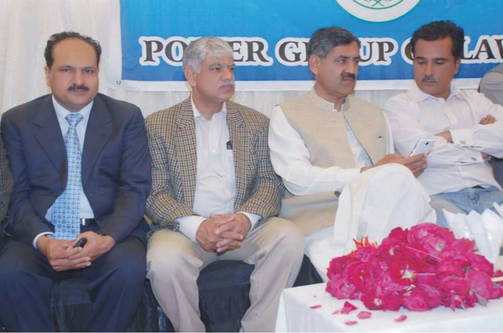 پیر مسعود چشتی، خاور بشیر،جہانگیر ارشد ، محمد رضا ،پاور گروپ آف لائرز کے سالانہ الیکشن میلے میں