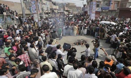 سانحہ یوحنا آباد لاہور کے متاثرین کو نظر انداز کرنے پر کرسچن ڈیموکریٹک یونین آف پاکستان کا احتجاج