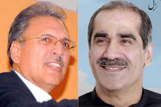 ن لیگ ، تحریک انصاف میں قربتیں ، عارف علوی ، خواجہ سعد رفیق نے خوب ایک دوسرے کو داد دی