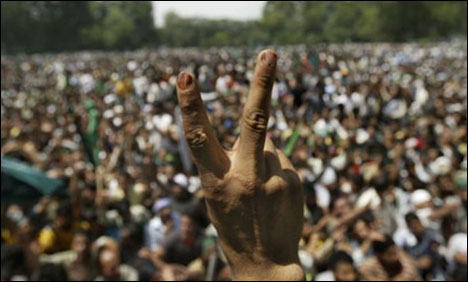 مقبوضہ کشمیر :تحریک حریت کے کنونشن پر پابندی