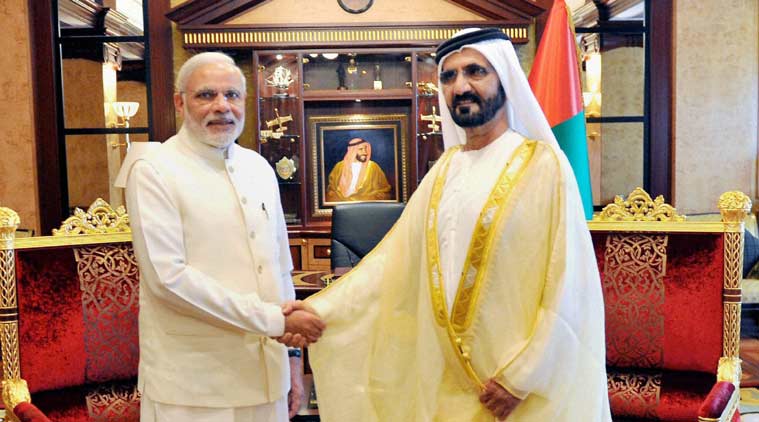 Narendra Modi, United Arab Emirates Visit