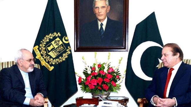 وزیراعظم سے ایرانی وزیر خارجہ کی ملاقات، پاک ایران گیس پائپ لائن منصوبے پر غور