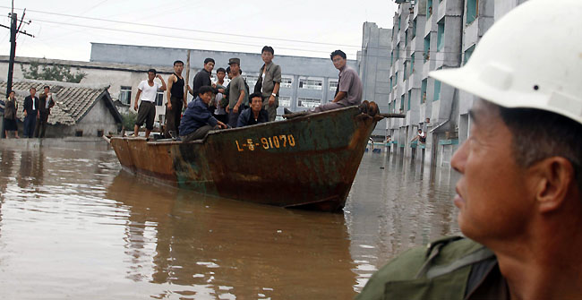 شمالی کوریا میں بارشوں اور سیلاب سے 40 افراد ہلاک