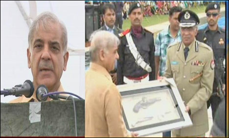 پاک فوج دہشت گردوں کو صفحہ ہستی سے مٹا رہی ہے، شہباز شریف