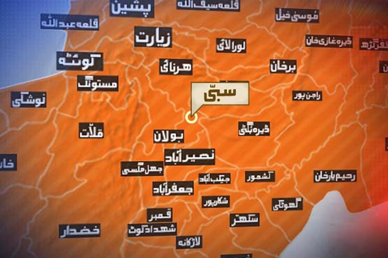 سبی: ریلوے ٹریک پر بم نصب کرتے ہوئے دھماکا، 3 دہشت گرد ہلاک