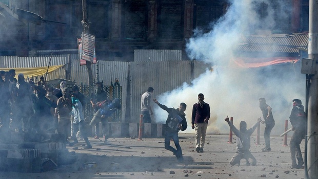 Srinagar Protest
