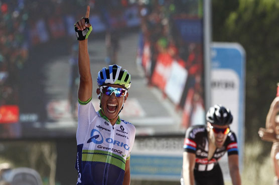 سپین : ویلٹا سائیکل ریس میں کولمبیا کے استیبن شاویس کی برتری