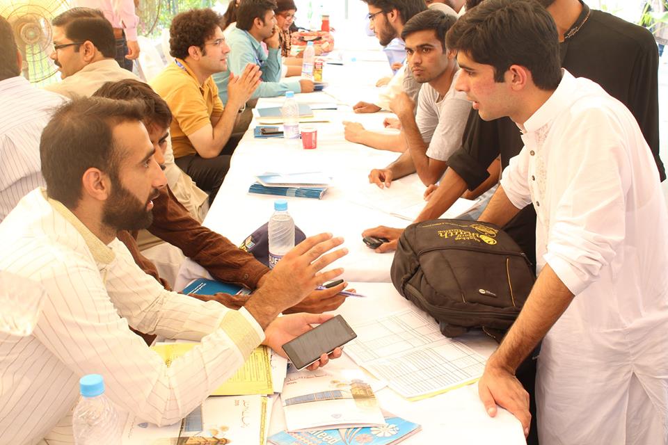 داخلہ اسٹال میں جمعیت نے 12000 طلبہ و طالبات کی رہنمائی کی: اسامہ نصیر