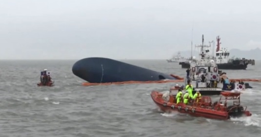 جنوبی کوریا: کشتی کو حادثہ، 10 افراد ڈوب گئے