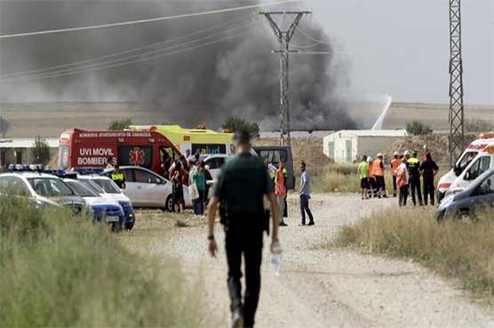 اسپین : آتش بازی کا سامان بنانے والی فیکٹری میں دھماکہ، 5 افراد ہلاک