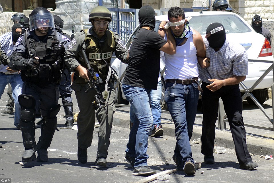 Israeli Police Shelling