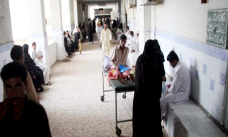 کراچی: سول اسپتال لایا گیا فائرنگ کا زخمی زیر حراست