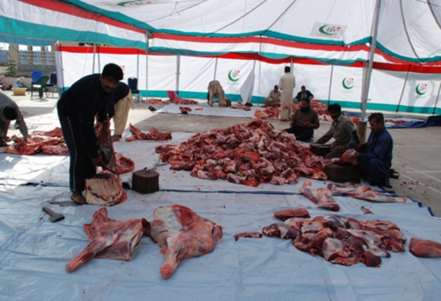 قربانی کا گوشت