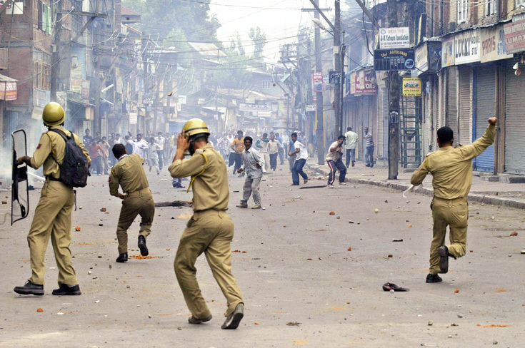 Srinagar Protest