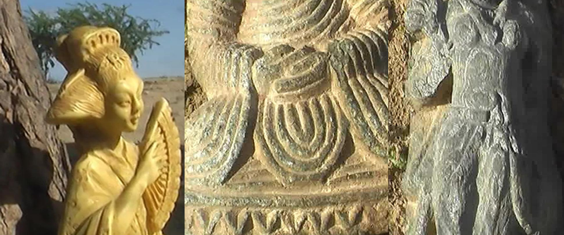 ھاکڑو تہذیب کی مورتیاں اور دیگر نوادرات مقامی چرواھے کو مویشی چرواتے ھوئے ملیں