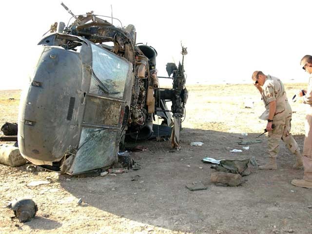 افغانستان میں نیٹو ہیلی کاپٹر تباہ، 2 برطانوی فوجیوں سمیت 5 اہلکار ہلاک