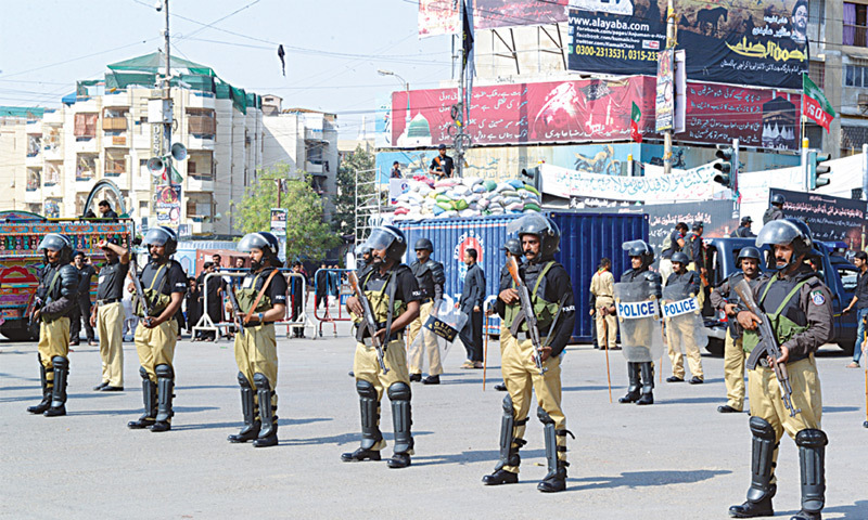 کراچی میں 8 ، 9 اور 10 محرم الحرام کے لئے سیکیورٹی پلان کو حتمی شکل دے دی گئی