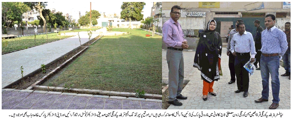 عوامی مسائل کے خاتمے کے ساتھ صاف ستھرا سرسبز ماحول کا قیام اولین ترجیح ہے۔ قرة العین میمن