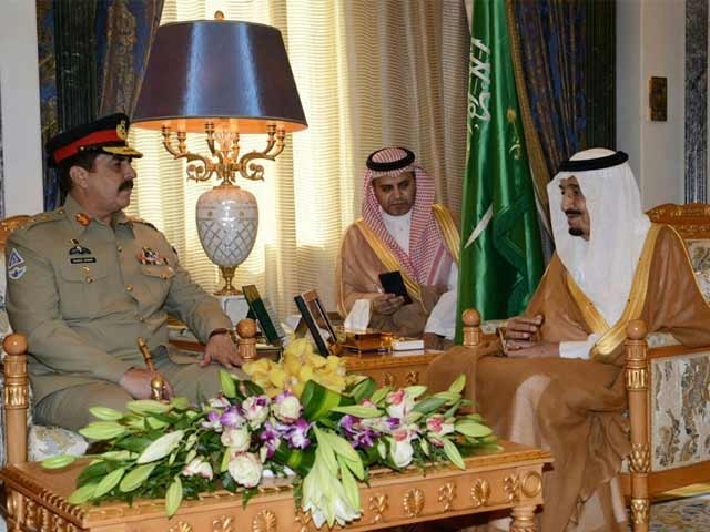 آرمی چیف کی شاہ سلمان سے ملاقات، سعودی عرب کی سالمیت کے عزم کا اعادہ