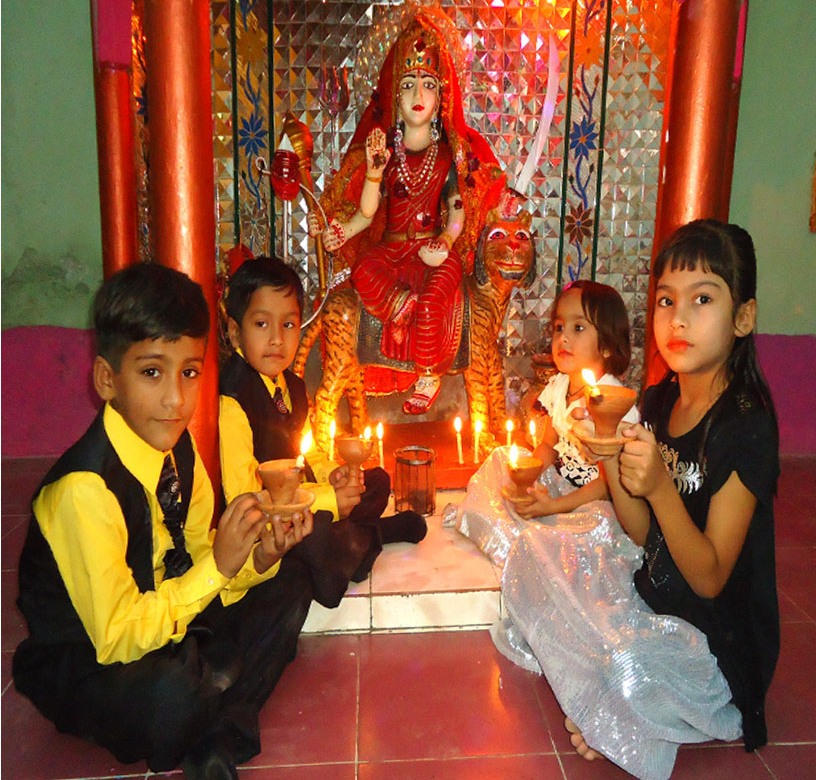 ضلع بدین میں بھی ہندوں کا تہوار دیوالی جوش و جذبے کے ساتھ منائی گئی