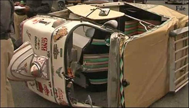 کراچی:  نیو کراچی میں دو رکشوں میں تصادم ،ایک شخص ہلاک