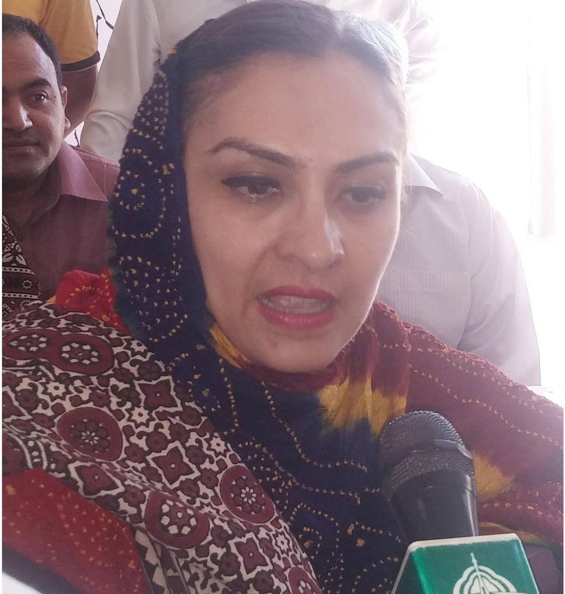 بینظیر انکم سپورٹ پروگرام کی چیئرپرسن ماروی میمن کا دورہ بدین