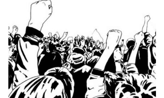 لاس اینجلس کی پاکستانی کمیونٹی کا کونسلیٹ جنرل کیخلاف مظاہرہ