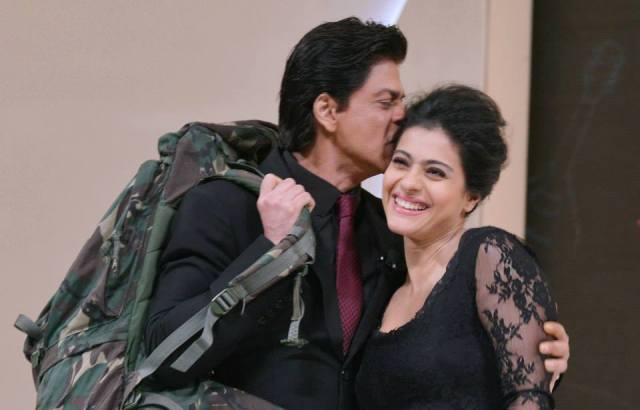 Shah Rukh Khan with Kajol