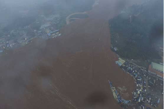 چین: لینڈ سلائڈنگ نے تباہی مچا دی، 91 افراد لاپتہ