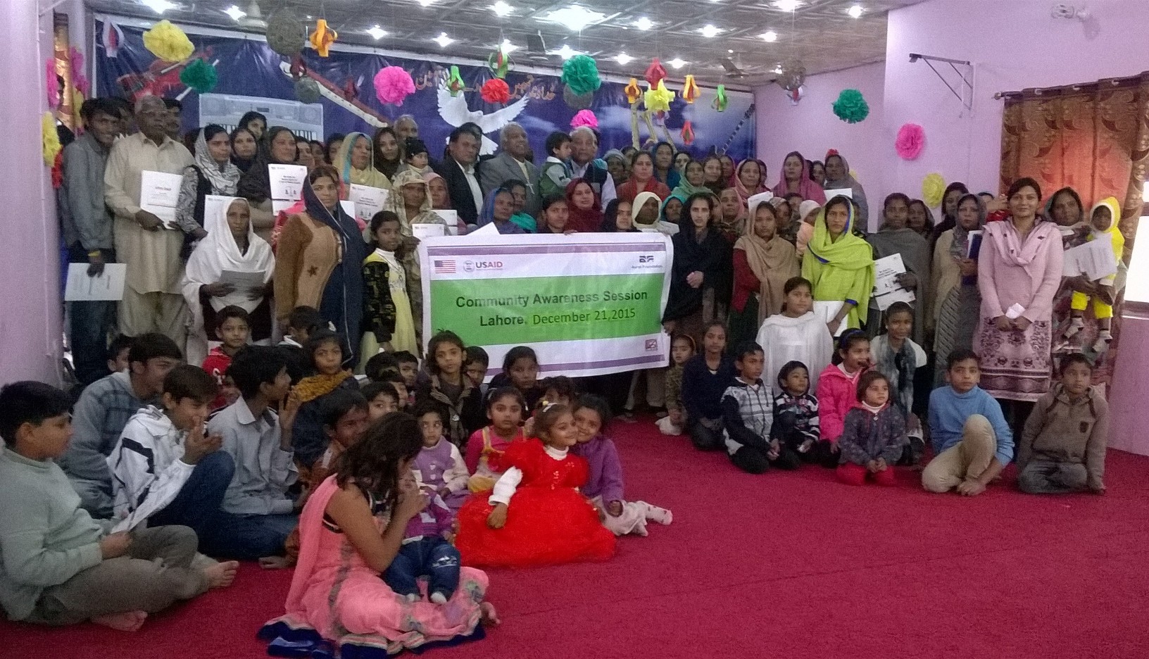 یوحنا آباد لاہور میں ”کلاس” کا کمیونٹی آگاہی پروگرام