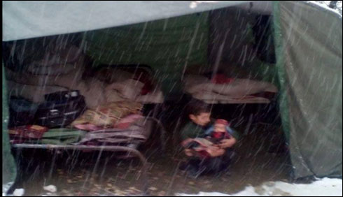 گلگت بلتستان میں وقفے وقفے سے برف باری، سردی مزید بڑھ گئی