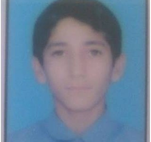 جبران حیدر ولد غلام حیدر سکنہ ملکہ جو ایک ہفتہ سے اپنے گھر سے لا پتہ ہے