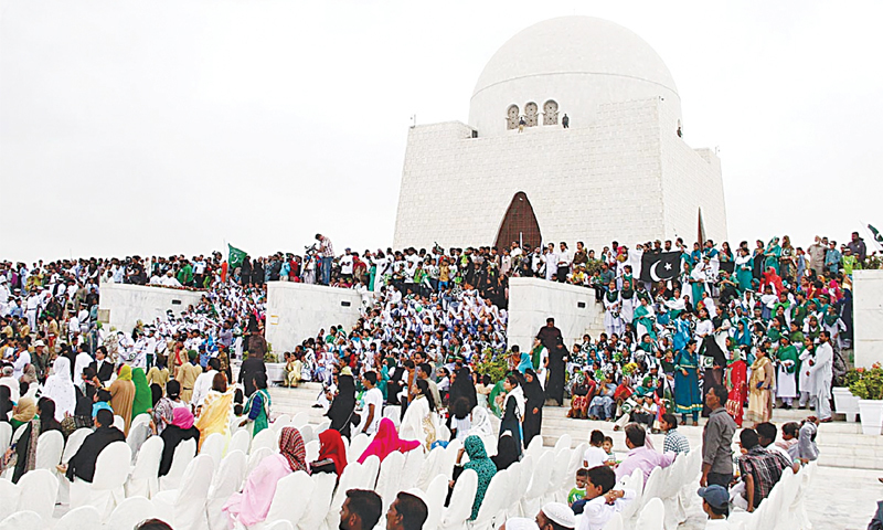 قائد اعظم ڈے پر مزار قائد تا پریس کلب تک عظیم الشان “یوم قائد ریلی