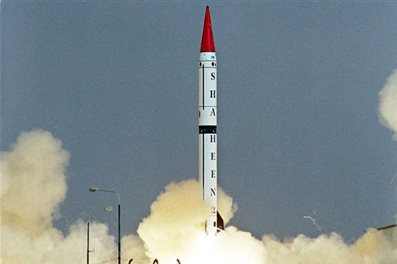 پاکستان کا شاہین تھری بیلسٹک میزائل کا تجربہ