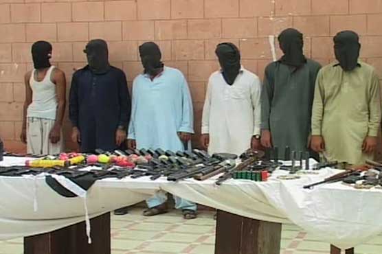 کراچی : سی ٹی ڈی کے چھاپے، 6 دہشتگرد گرفتار، دھماکہ خیز مواد برآمد