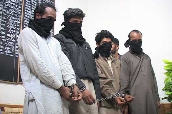شکارپور پولیس کی مختلف علاقوں میں کارروائیاں، 4 مبینہ دہشت گرد گرفتار