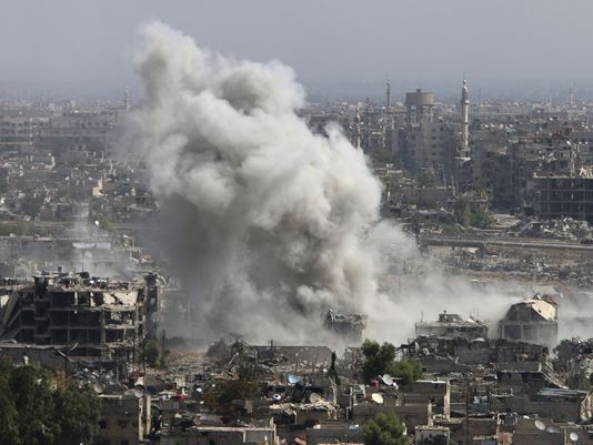 شام: القاعدہ کی جیل پر روس کا فضائی حملہ، 60 افراد ہلاک ، 30 زخمی