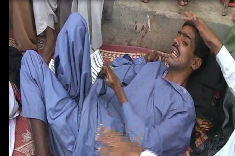 Badin Disabled People, Protest